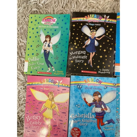 Rainbow Magic Fairies Book Series Lot x12 Chapter Books Daisy Meadows Scholastic - Picture 5 of 6